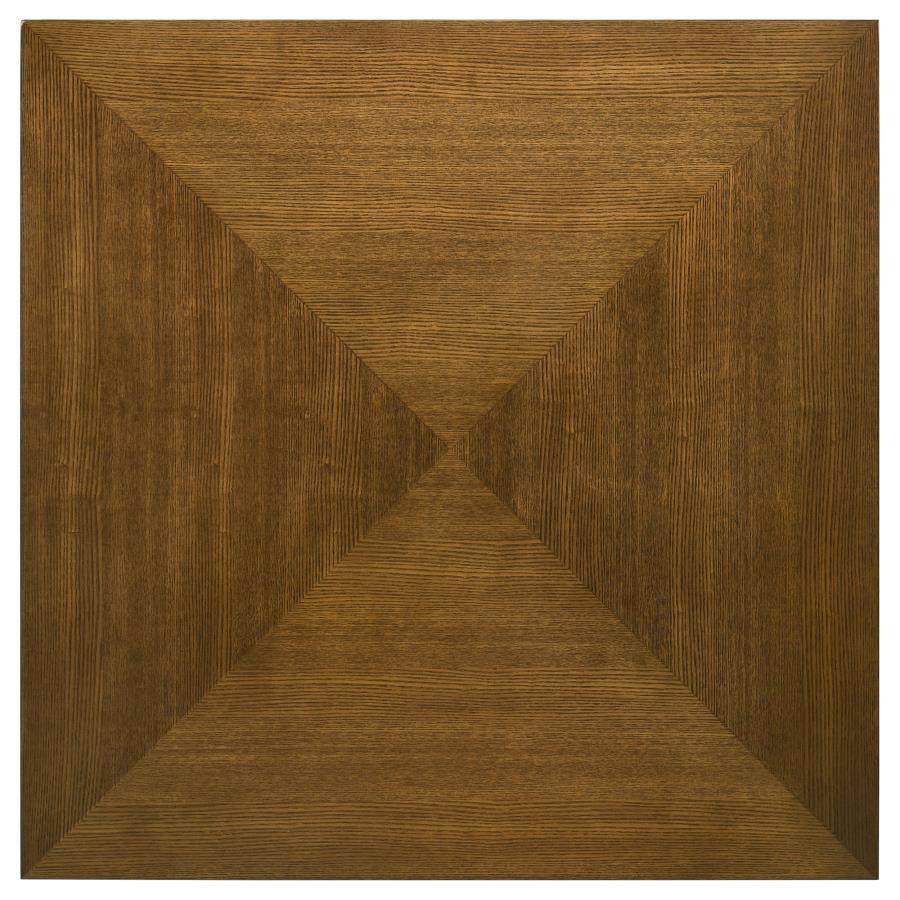 Westerly - Square Wood Coffee Table - Walnut Brown - Image 4