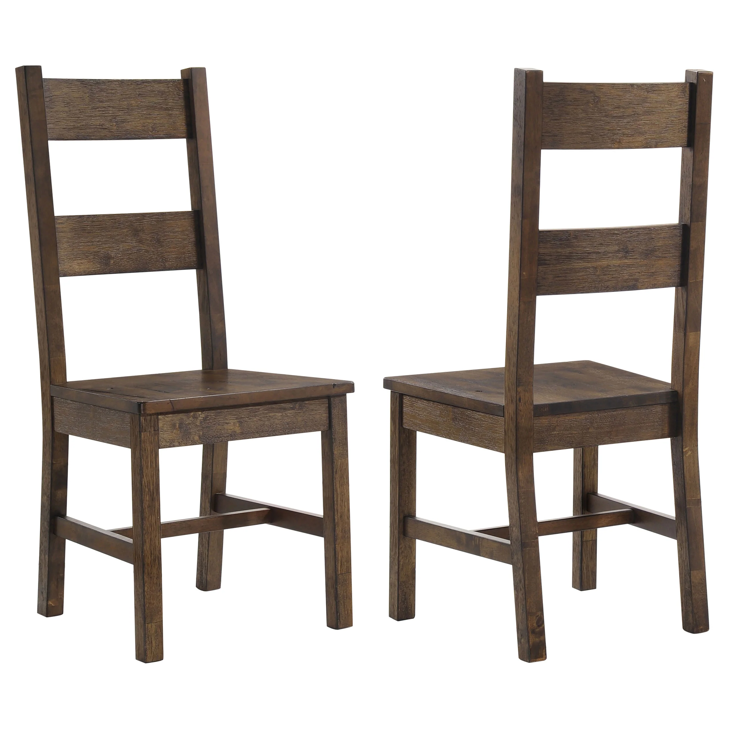 Coleman - Dining Side Chair (Set of 2) - Rustic Golden Brown - Image 8