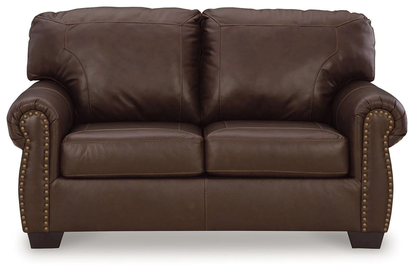 Colleton - Loveseat - Dark Brown - Image 5