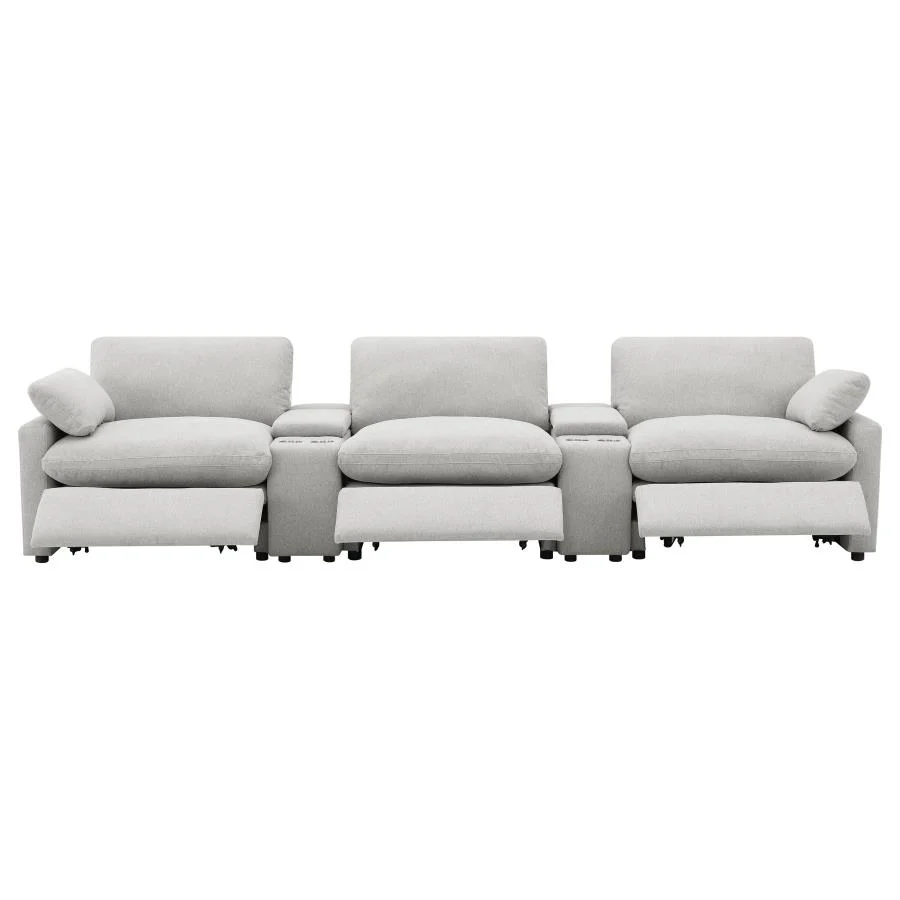 Collins - 5-Piece Power Reclining Home Theater Seating - Image 12