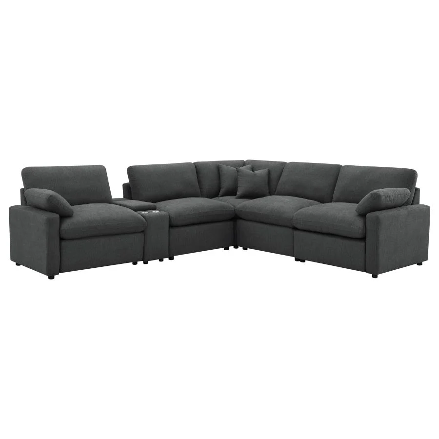 Collins - 6-Piece Modular Power Reclining Sectional - Image 6