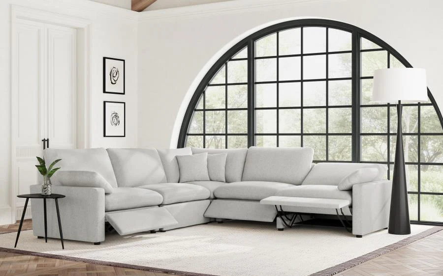 Collins Modular Sectional Chair Dark Grey - Image 110