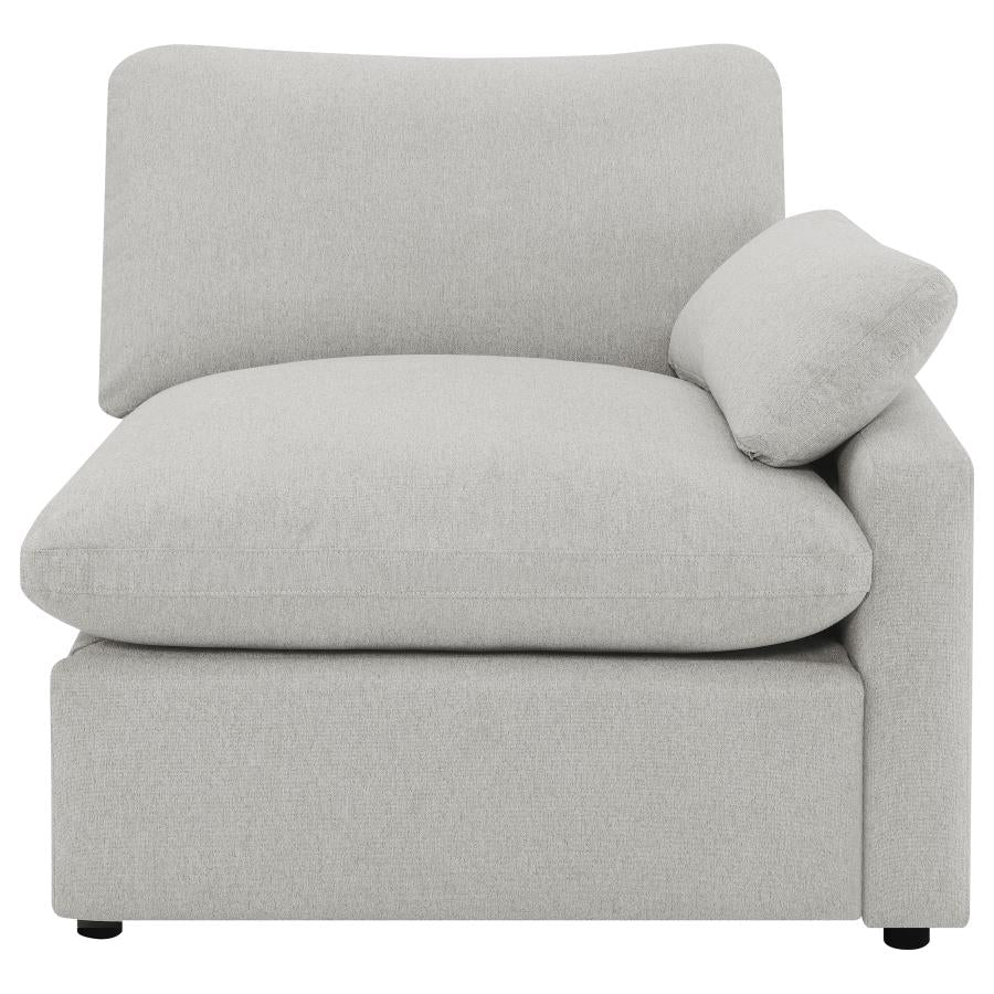 Collins Modular Sectional Chair Dark Grey - Image 20