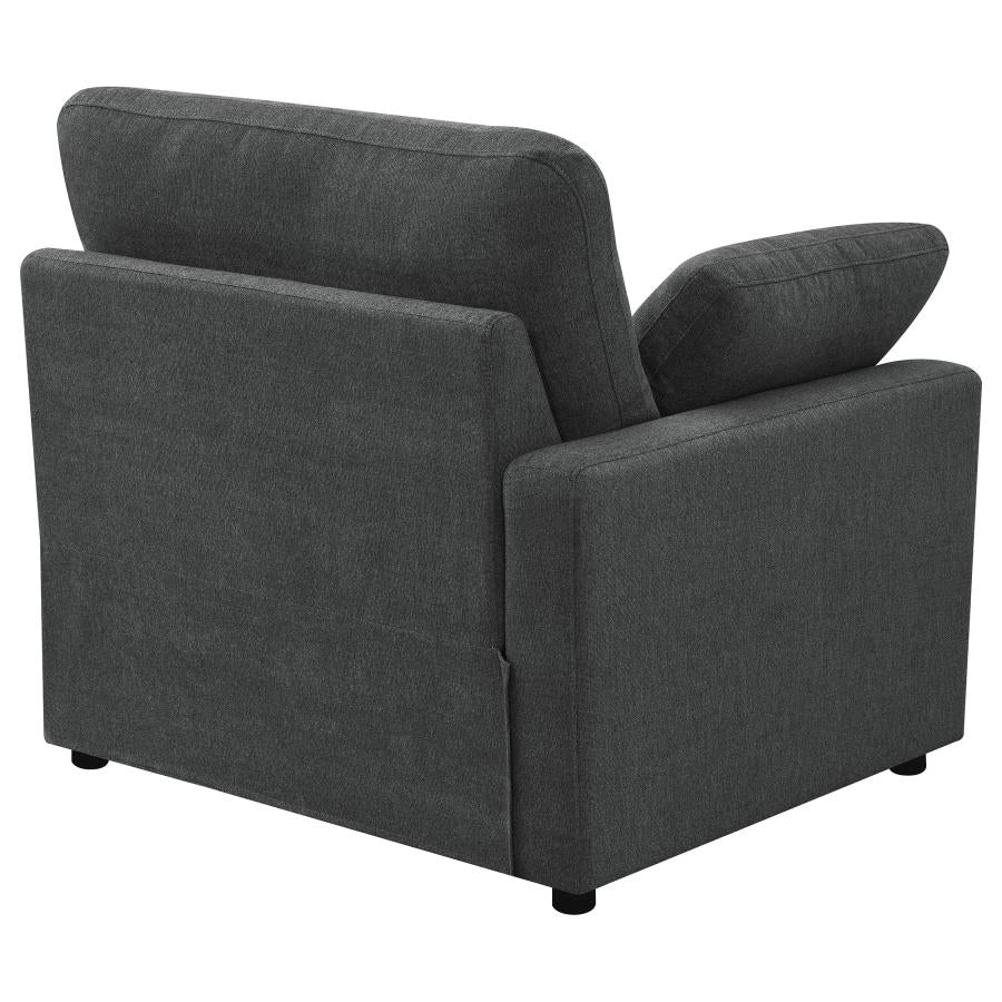 Collins Modular Sectional Chair Dark Grey - Image 64