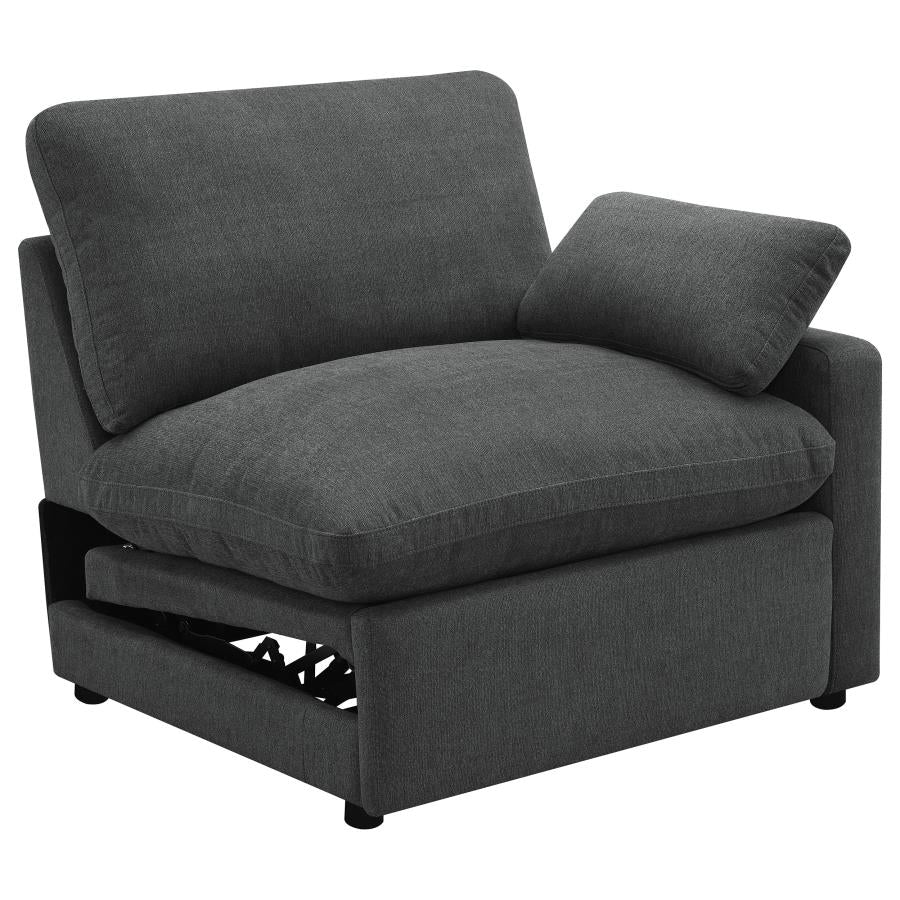 Collins Modular Sectional Chair Dark Grey - Image 73