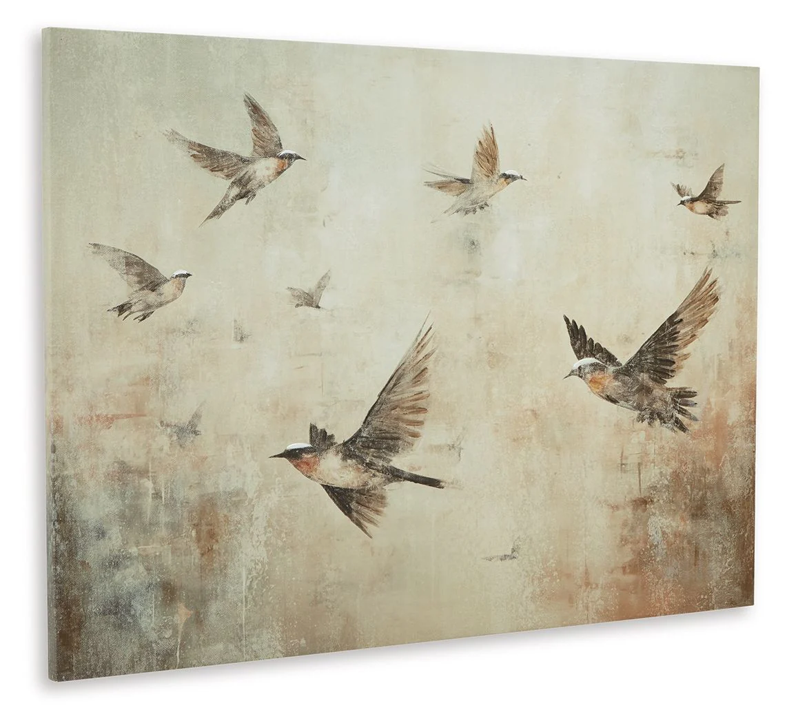 Collmund - Wall Art - Gray / Brown - Image 5