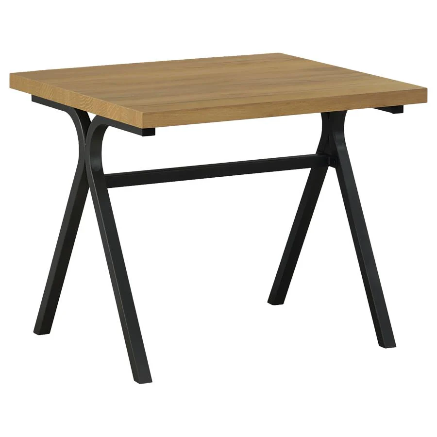 Colmar - 3 Piece Engineered Wood Coffee Table Set - Golden Oak - Image 4