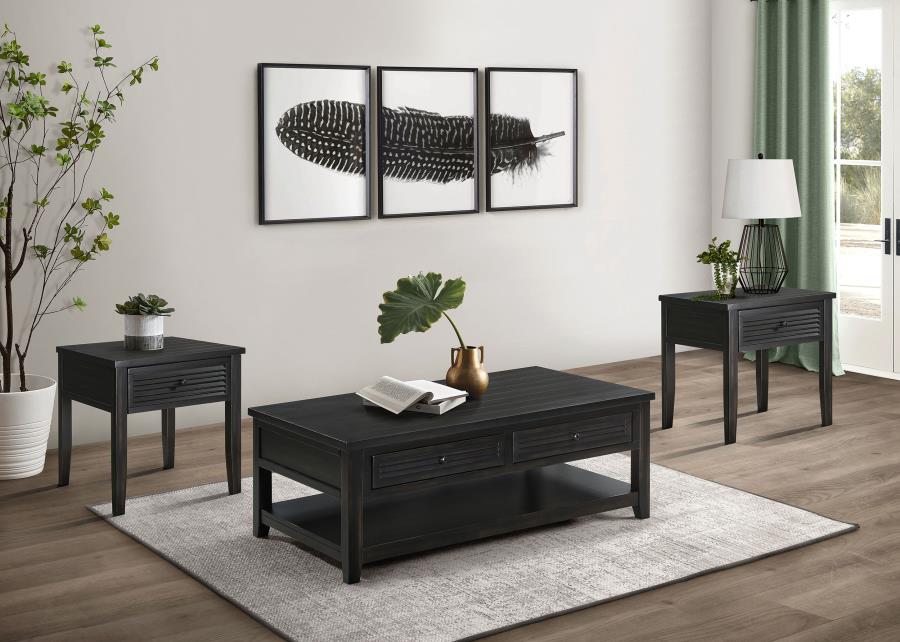 Concord - Coffee And End Table Set Distressed - Image 2