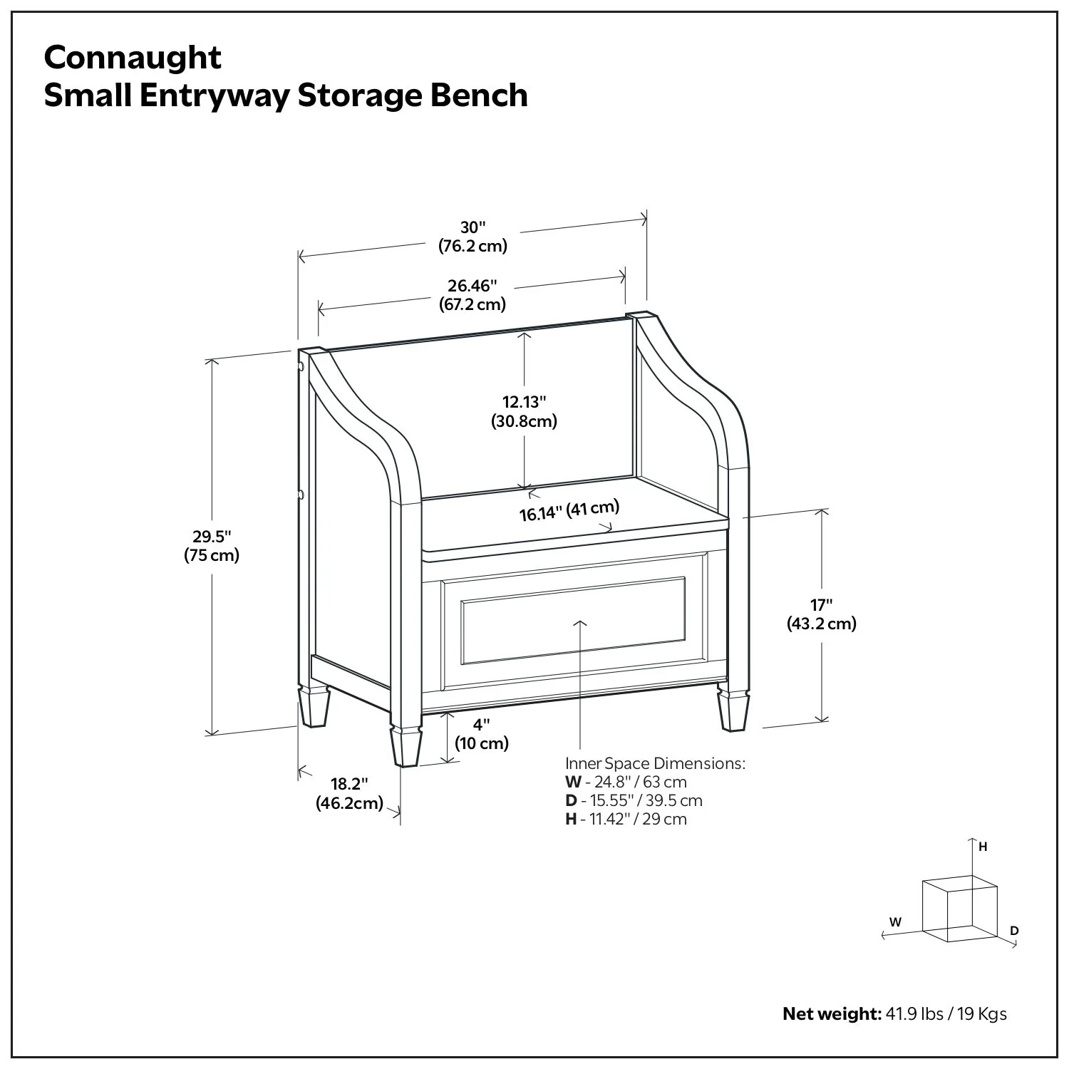 Connaught - Storage Bench - Image 47