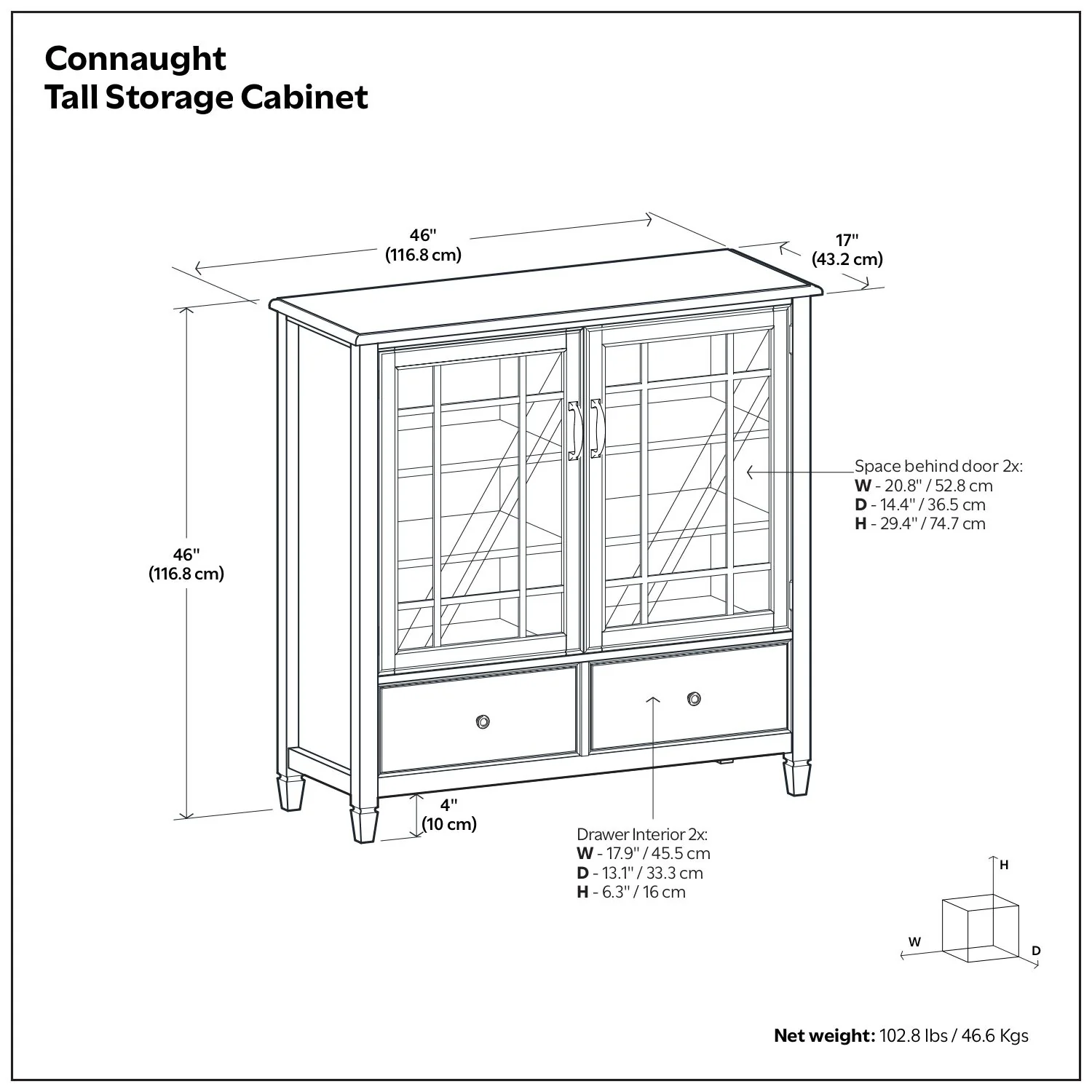 Connaught - Tall Storage Cabinet - Image 10