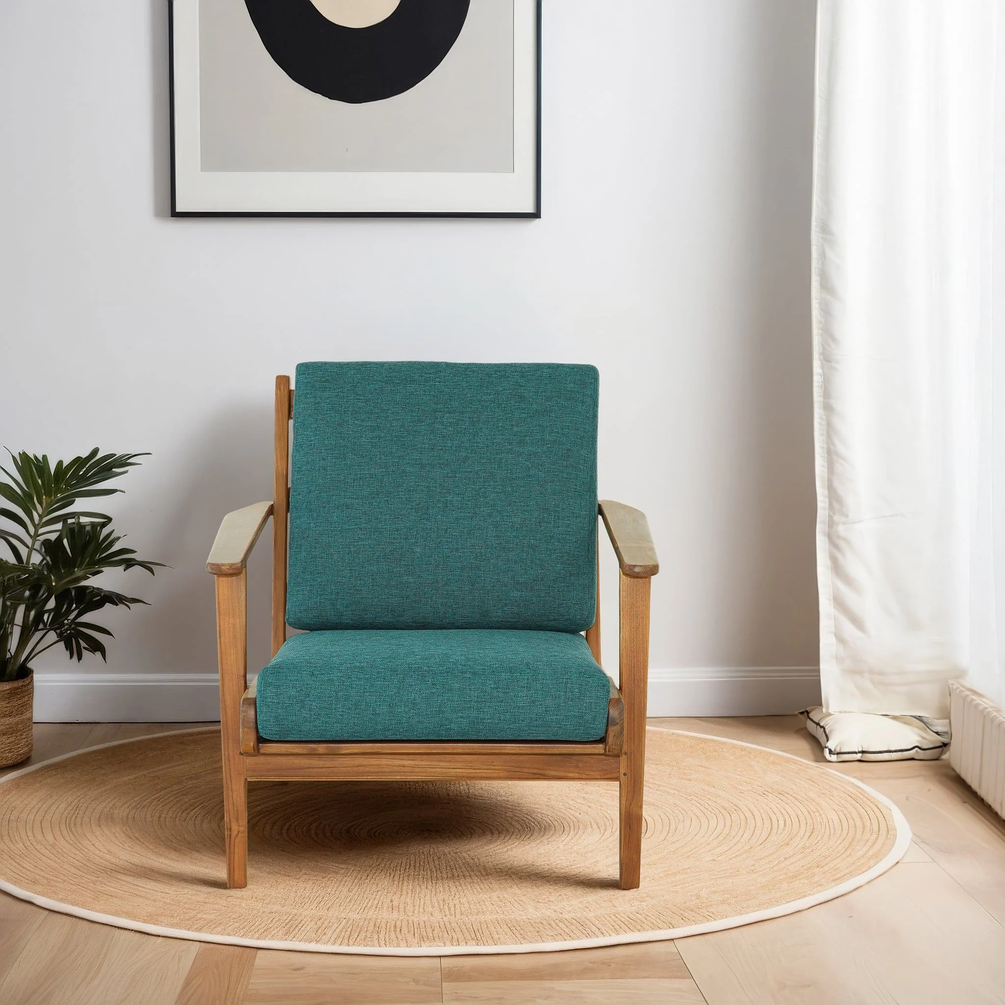Connor - Modern Genuine Lounge Chair - Image 4