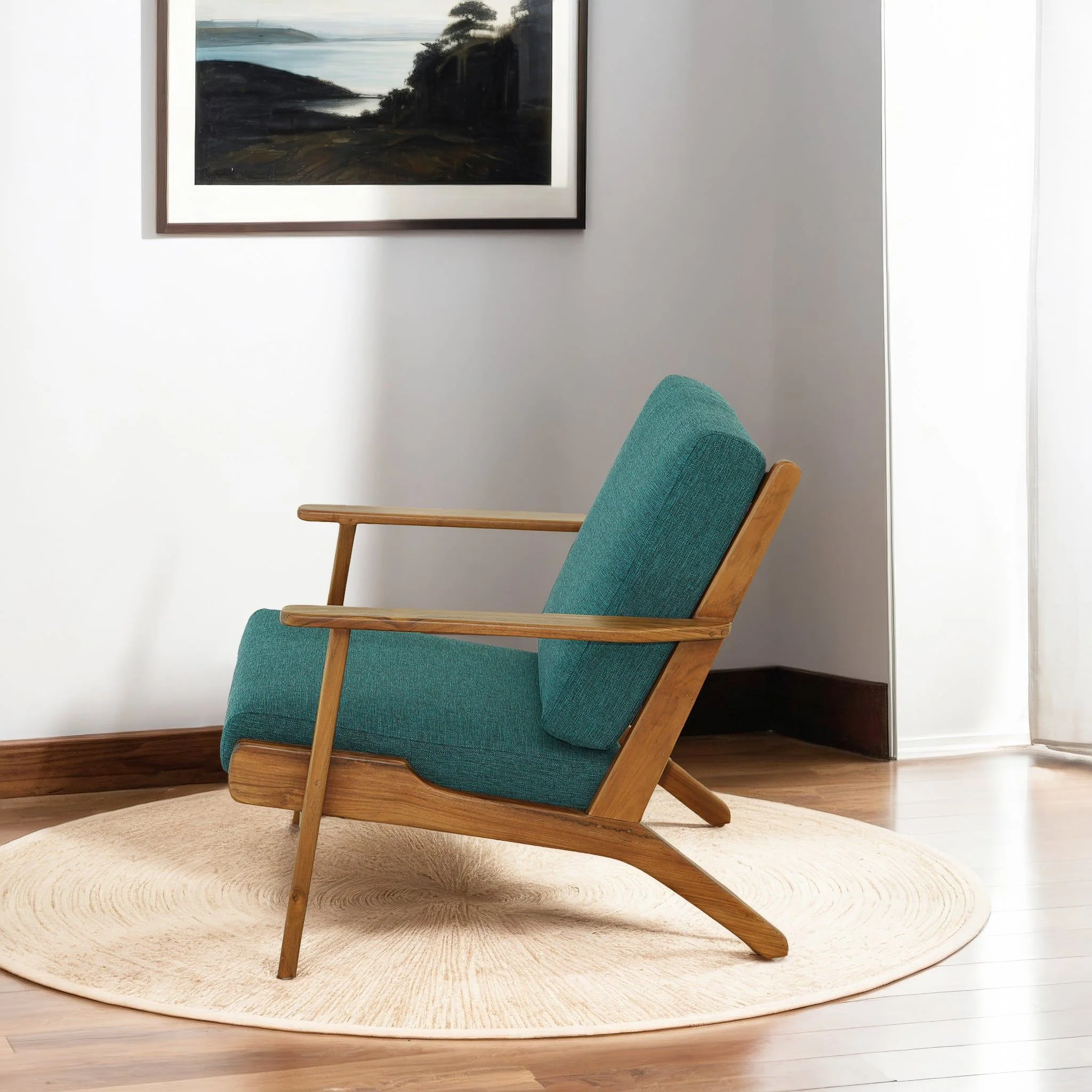 Connor - Modern Genuine Lounge Chair - Image 5