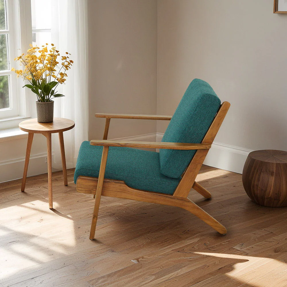 Connor - Modern Genuine Lounge Chair - Image 8