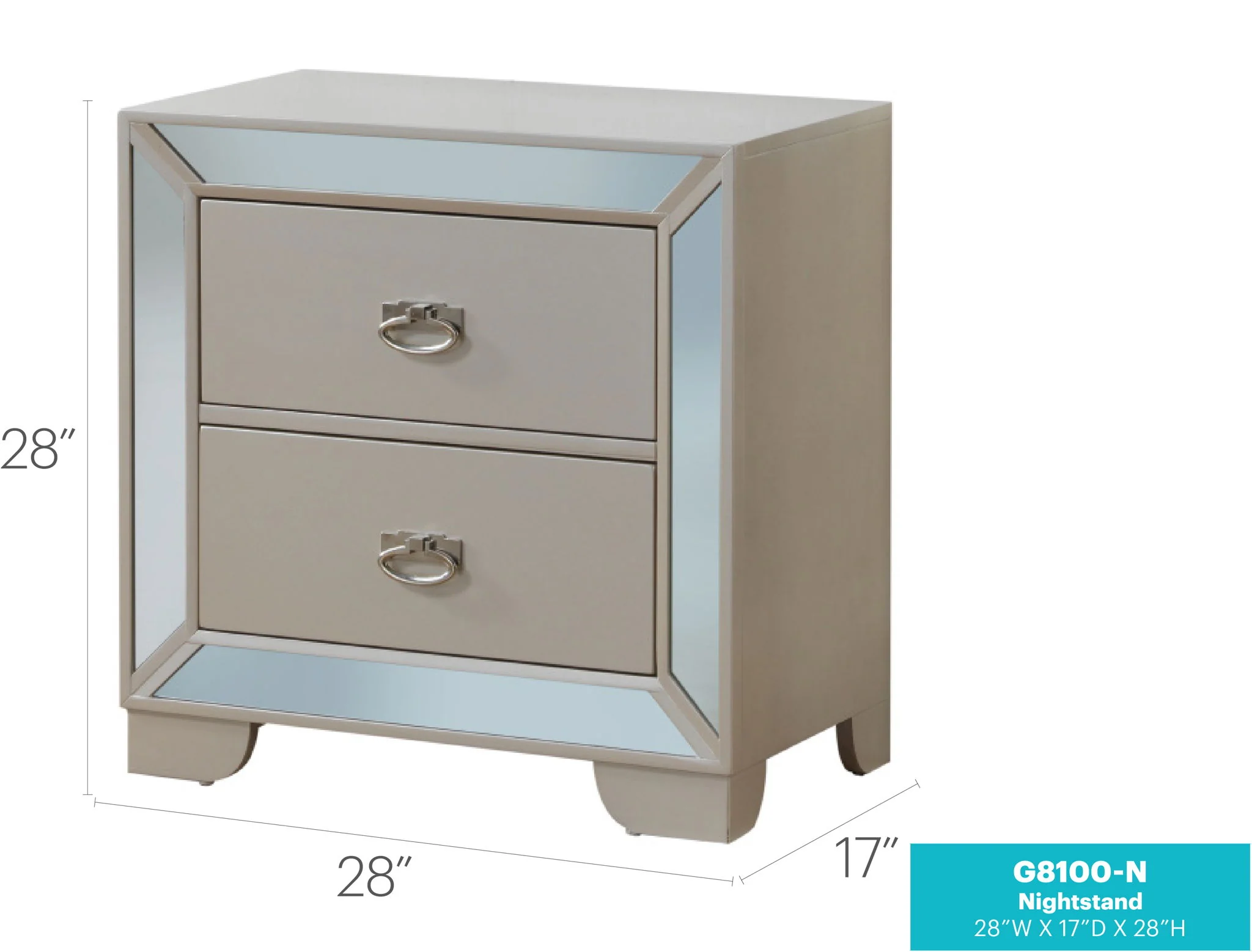 Contemporary Nightstand With Versatility - Image 12