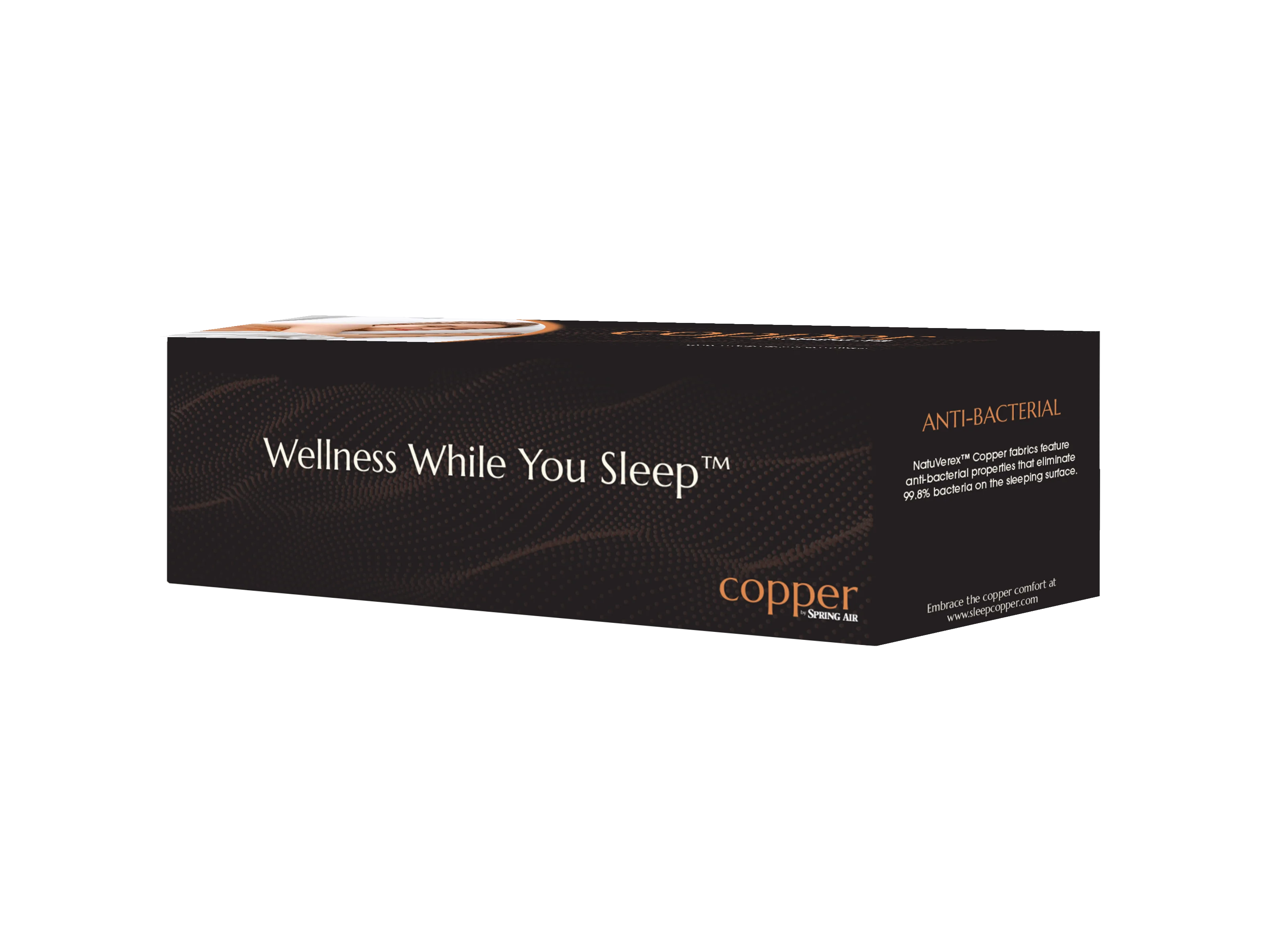 Copper Ice Surround Cooling Latex Pillow – Shoulder Cutout Design - Image 3
