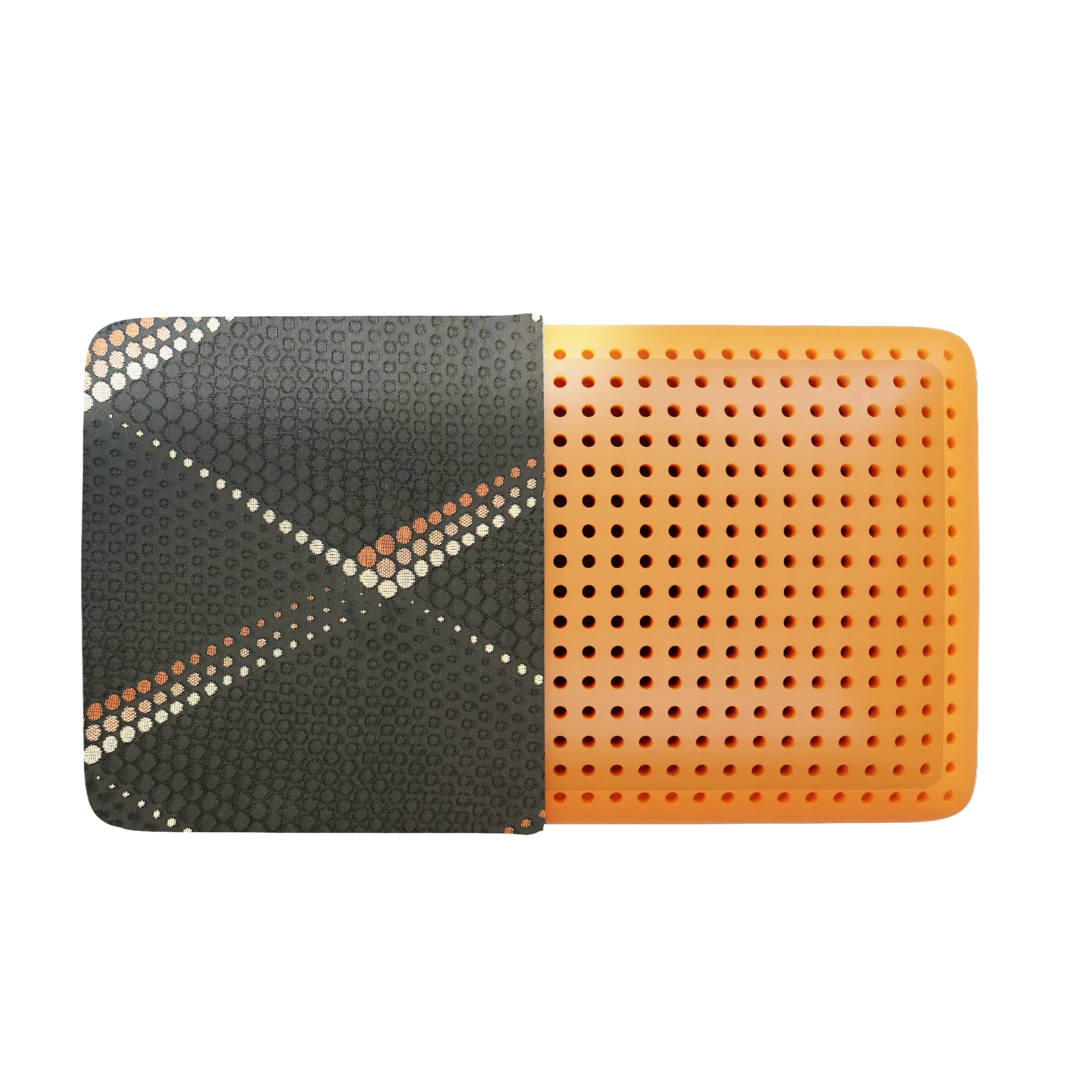 Copper Ice Ventilated Latex Cooling Pillow – Regular Loft