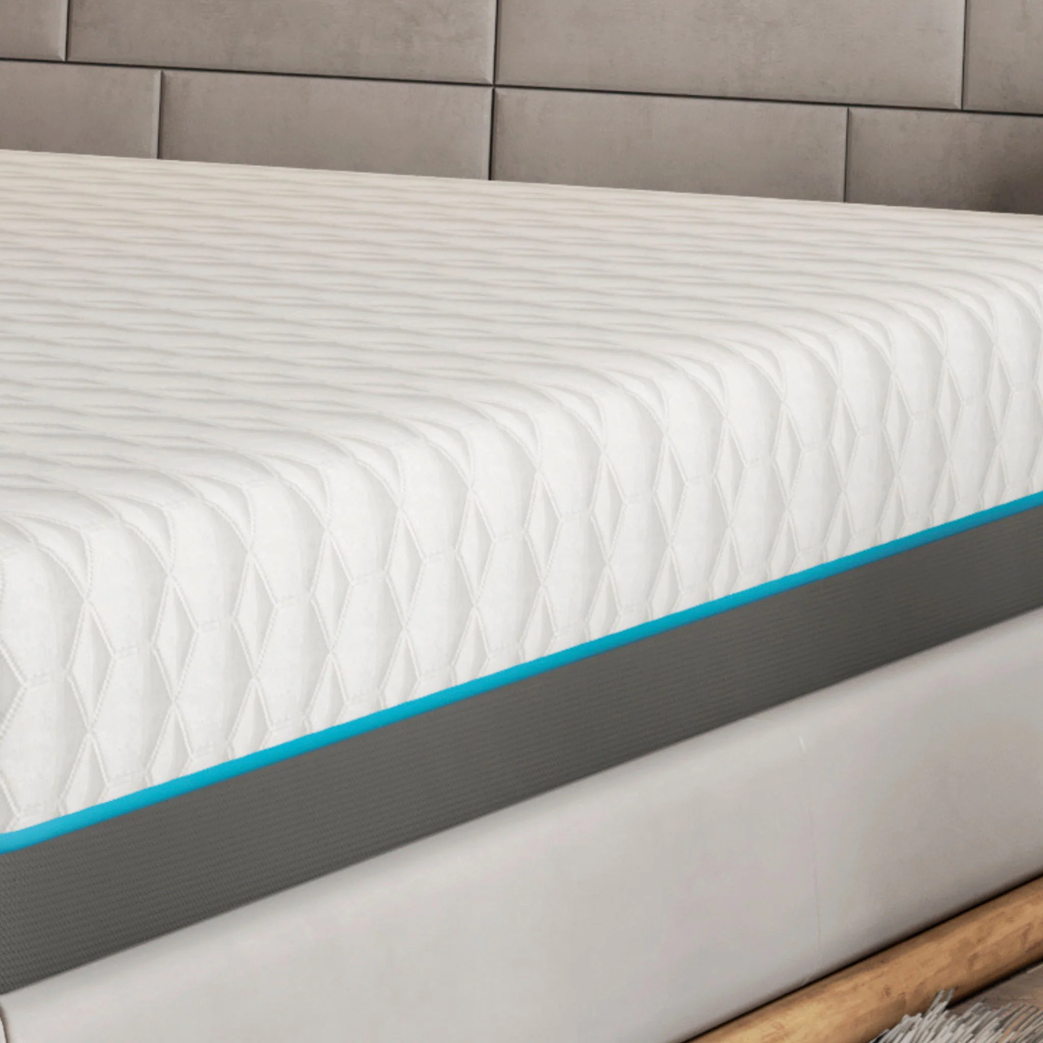 Copper Lux - 12" Soft Memory Foam Mattress With Phase Change Cooling Fabric - Image 5