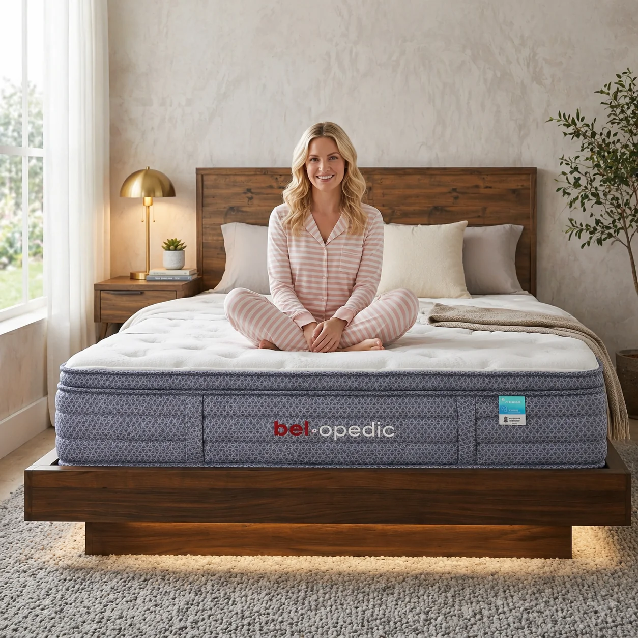 Amberlie Euro Top 13" Firm Pocket Coil Mattress - Image 9