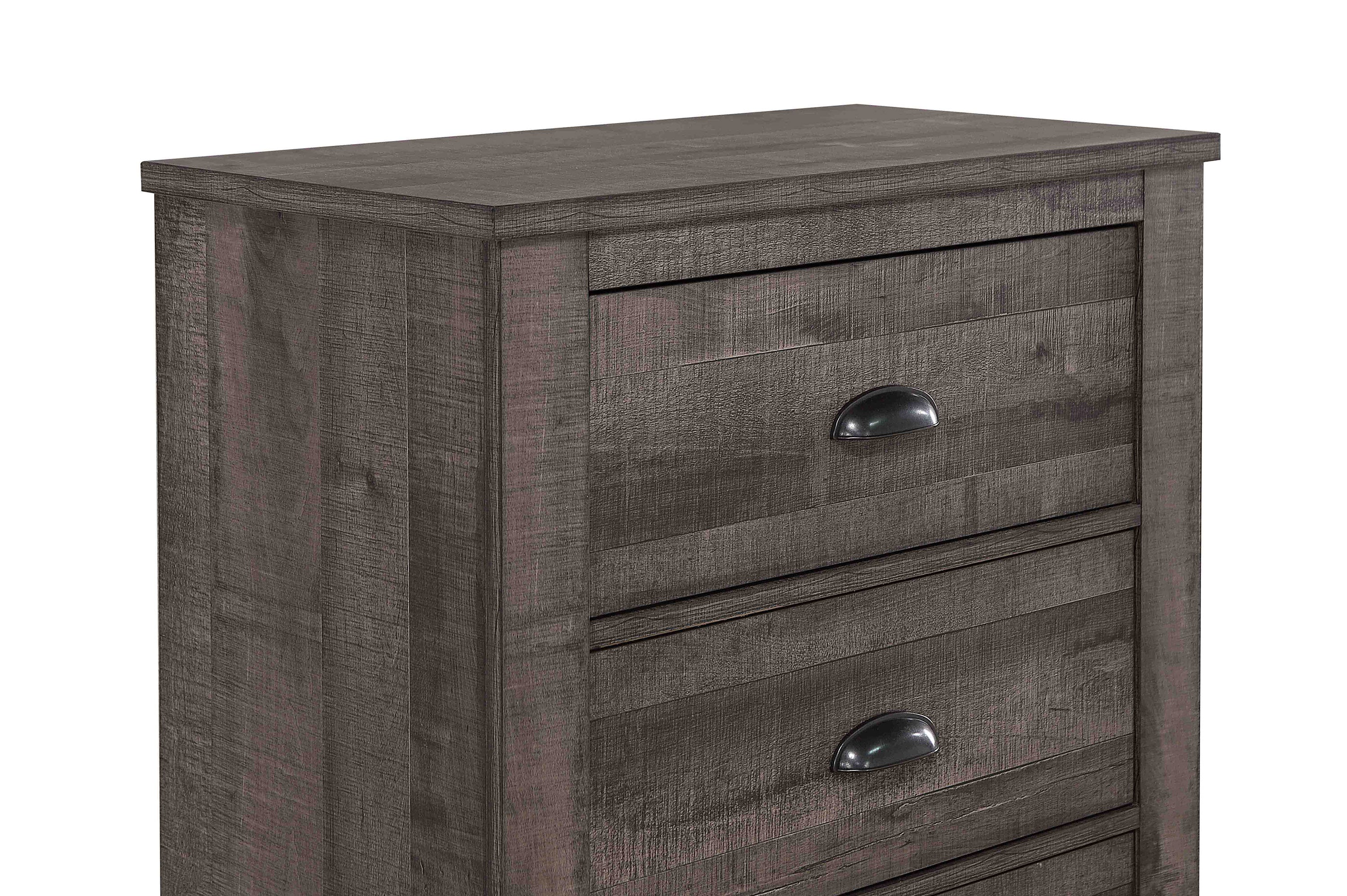 Coralee Night Stand Grey - Image 2