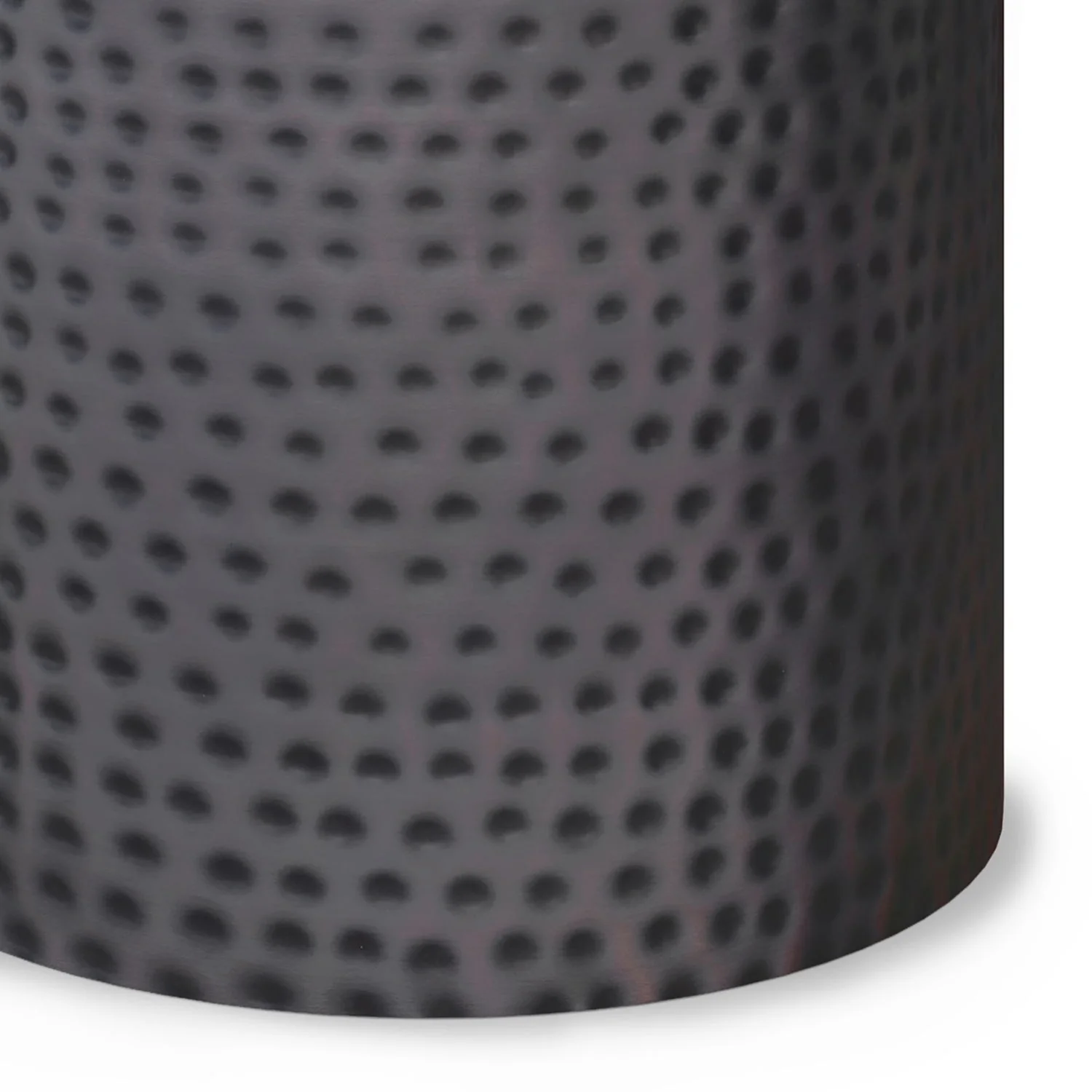Corbin - Hammered Metal Side Table - Image 5
