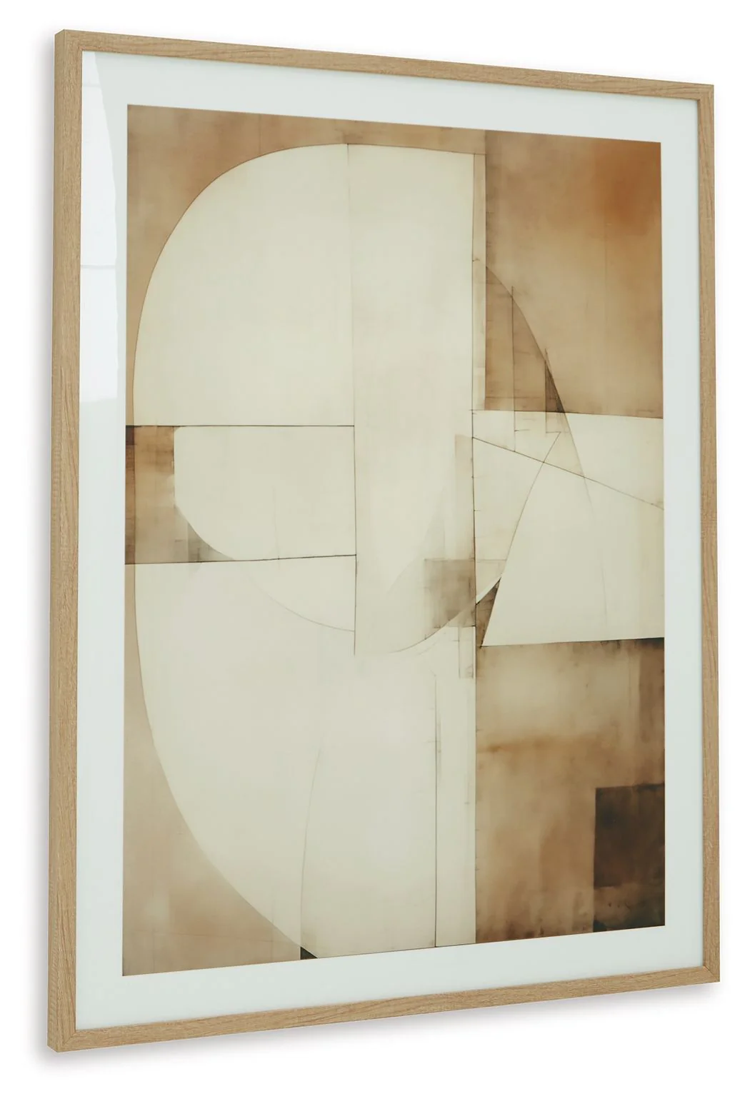 Corlain - Wall Art - Brown / Tan / White - Image 2