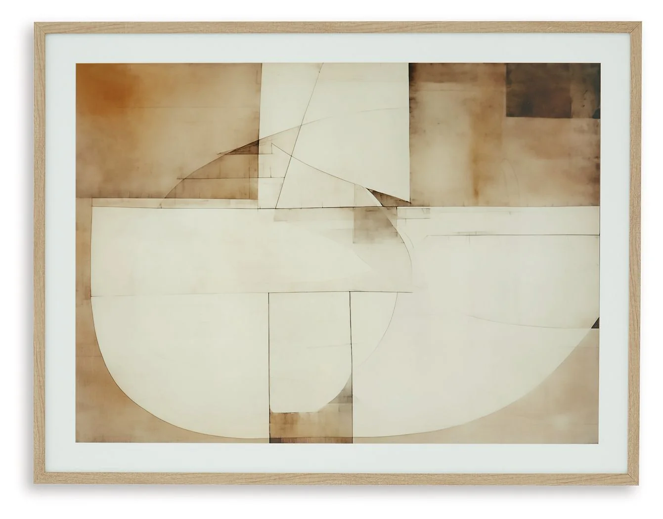 Corlain - Wall Art - Brown / Tan / White - Image 3