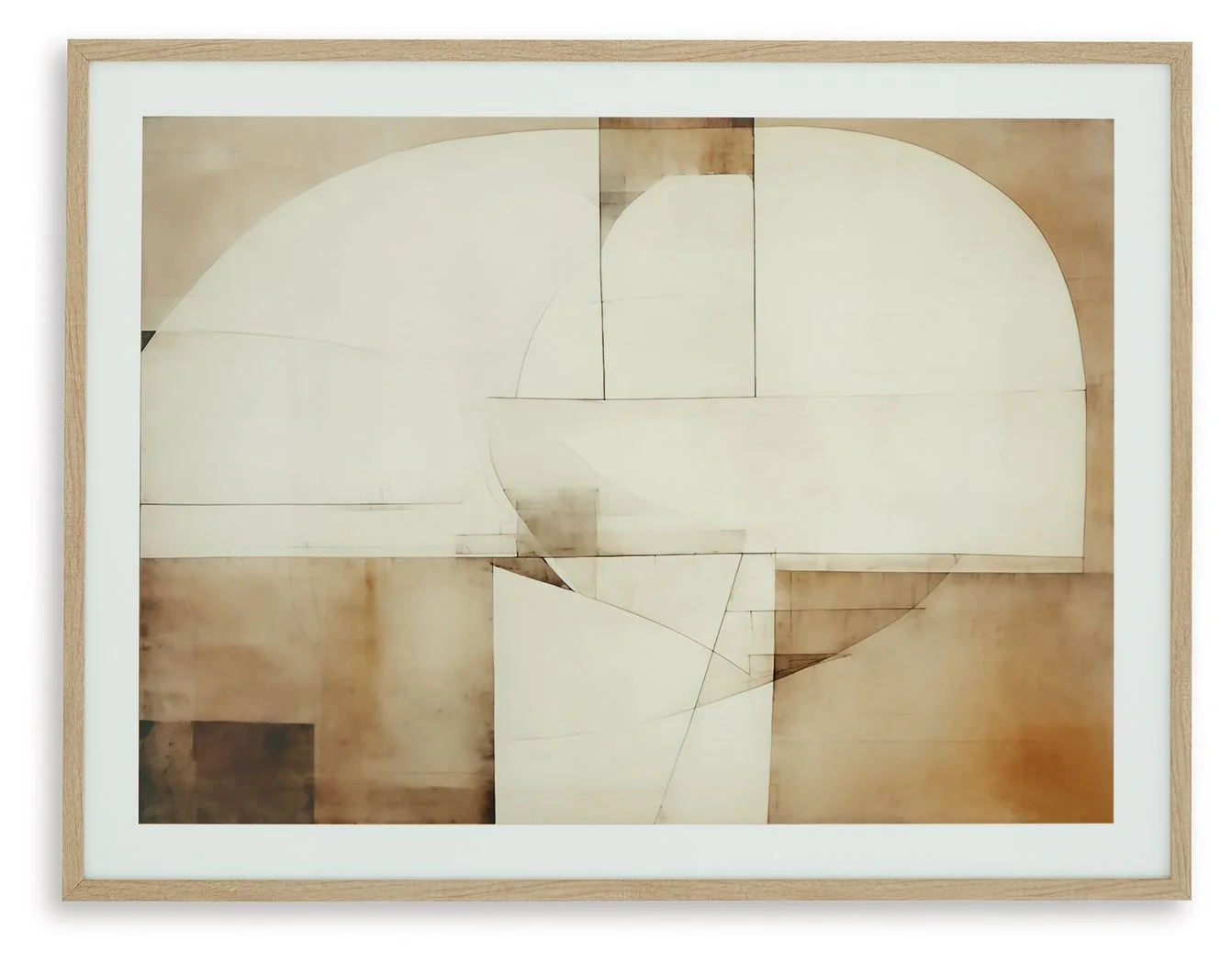 Corlain - Wall Art - Brown / Tan / White - Image 6