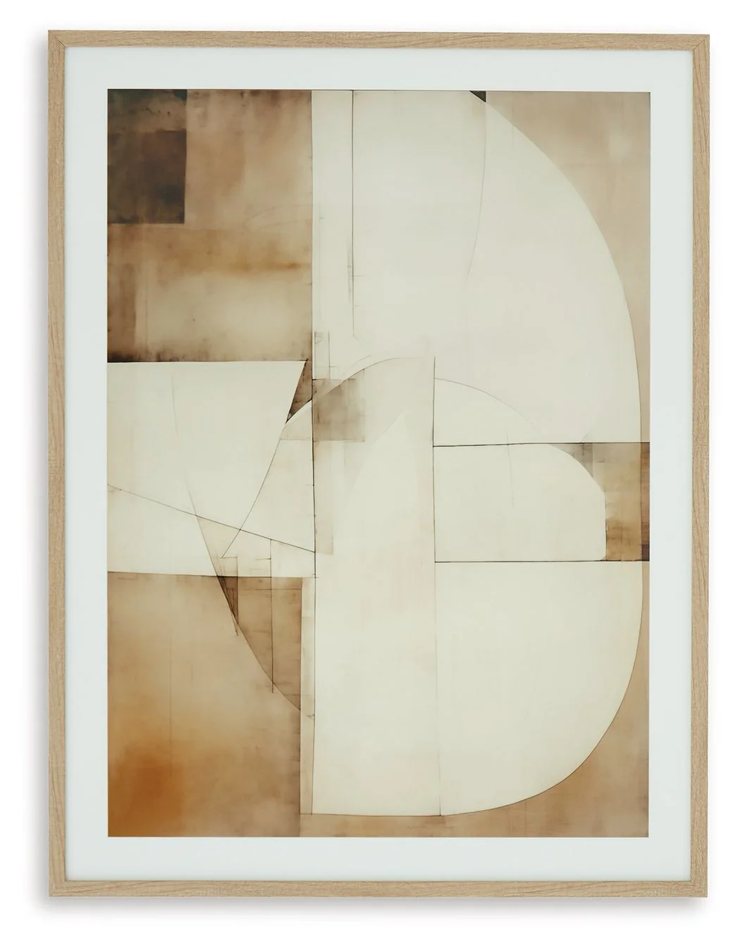 Corlain - Wall Art - Brown / Tan / White - Image 8