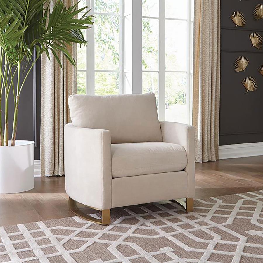 Corliss - Upholstered Arched Arm Accent Chair - Image 3