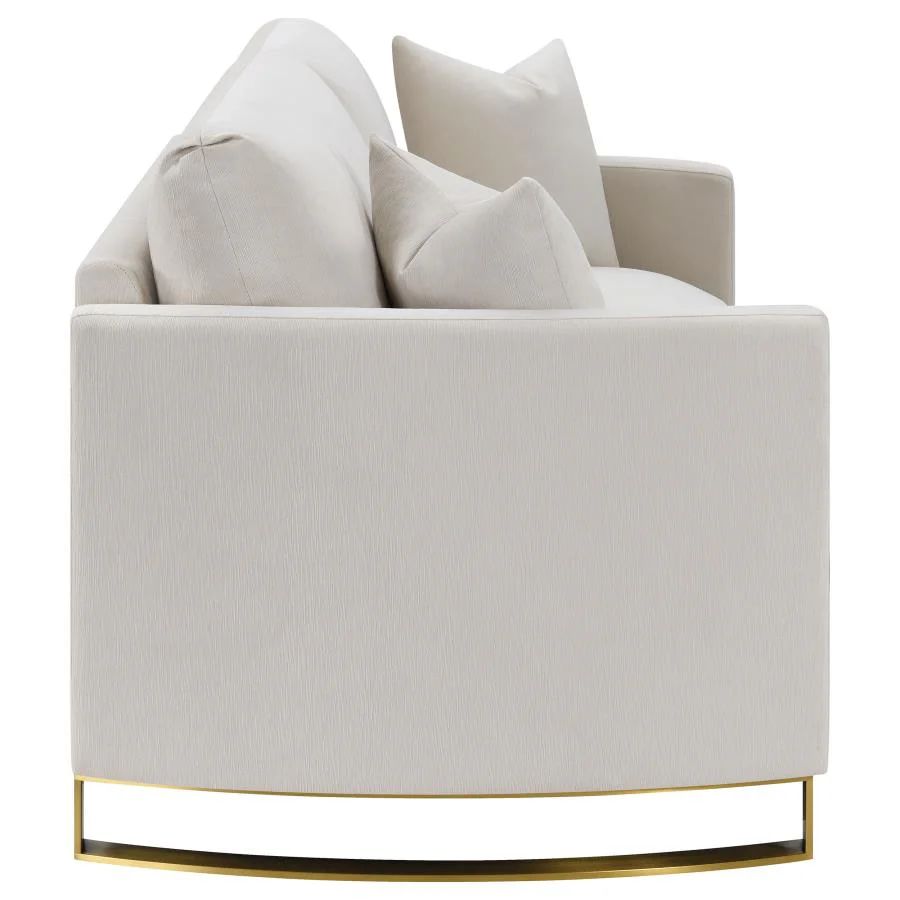 Corliss - Upholstered Arched Arm Loveseat - Image 15