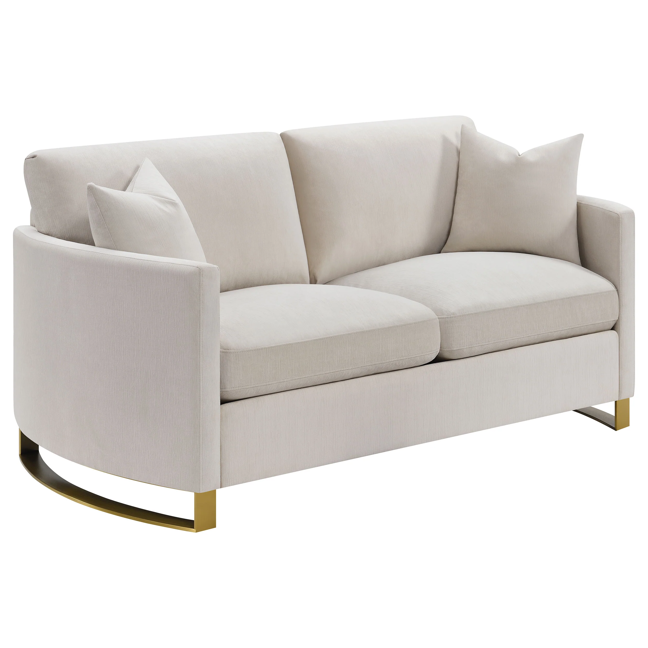 Corliss - Upholstered Arched Arm Loveseat - Image 25