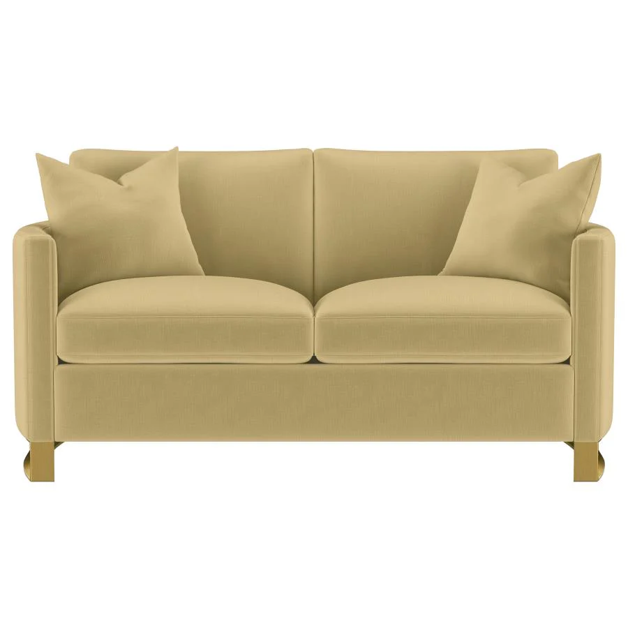 Corliss - Upholstered Arched Arm Loveseat - Image 6