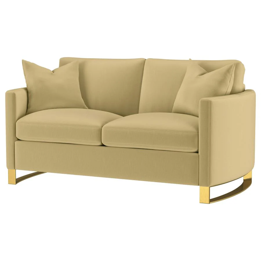 Corliss - Upholstered Arched Arm Loveseat - Image 8
