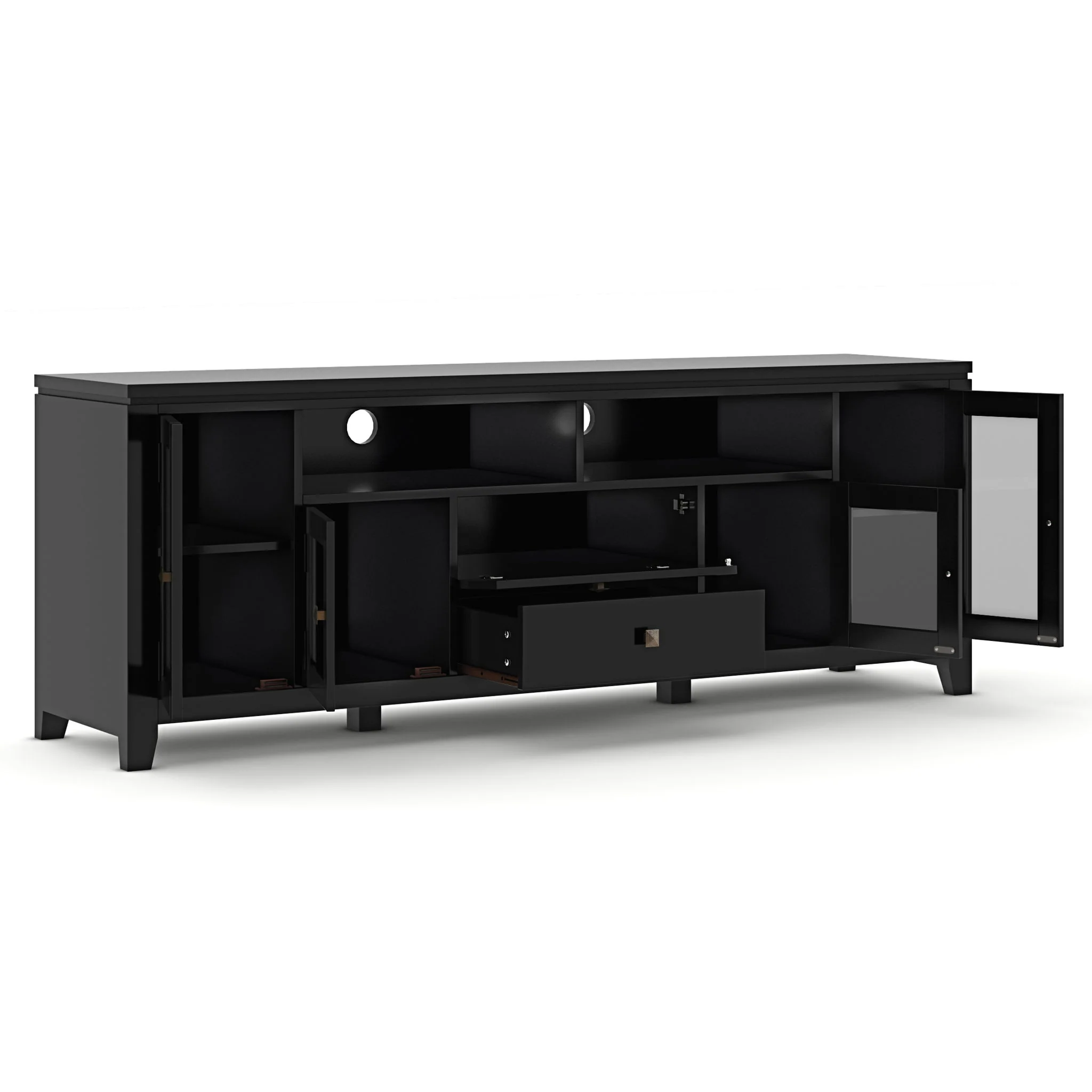 Cosmopolitan - Handcrafted Wide TV Media Stand - Image 33