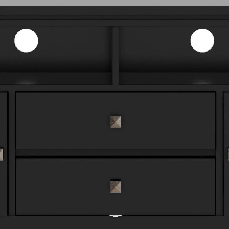 Cosmopolitan - Handcrafted Wide TV Media Stand - Image 38