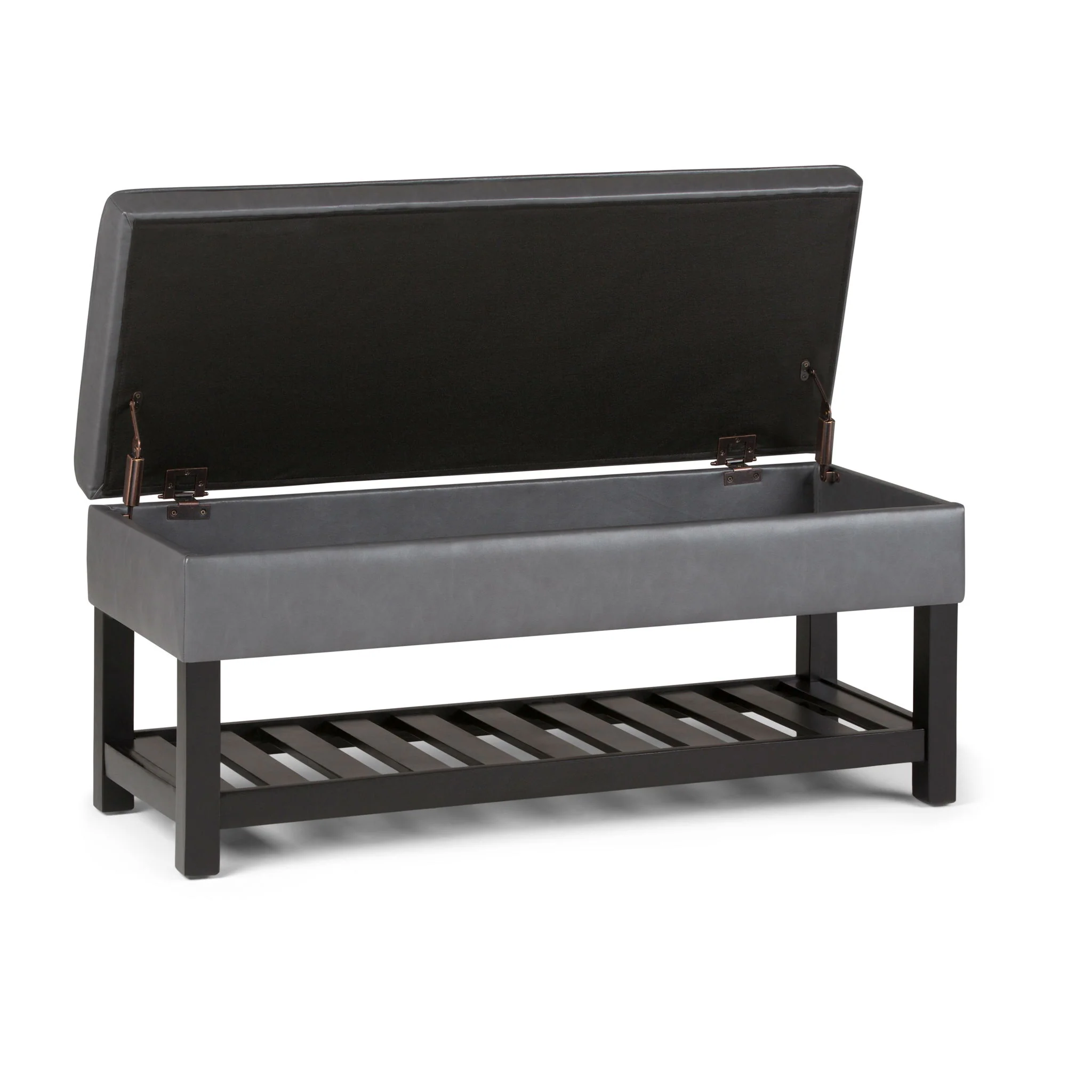 Cosmopolitan - Storage Ottoman Bench With Open Bottom - Image 11