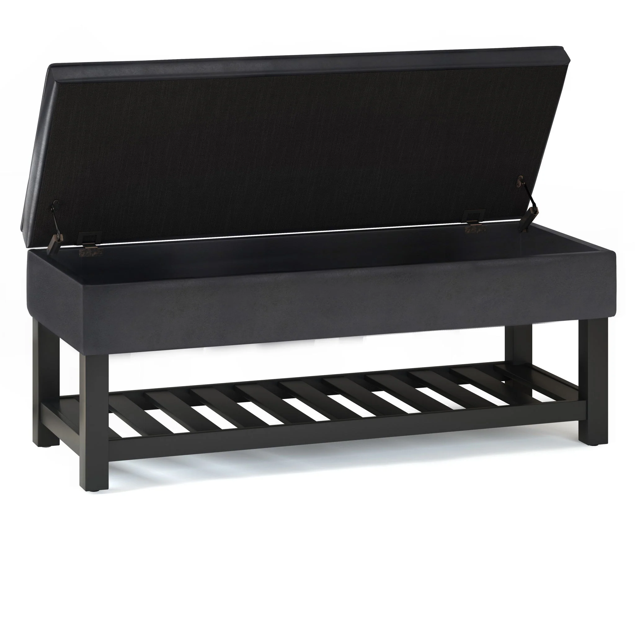 Cosmopolitan - Storage Ottoman Bench With Open Bottom - Image 21
