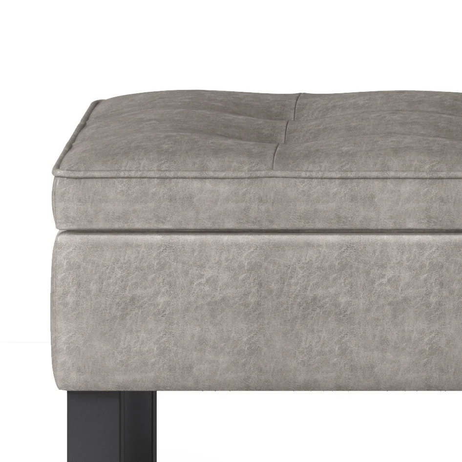 Cosmopolitan - Storage Ottoman Bench With Open Bottom - Image 22