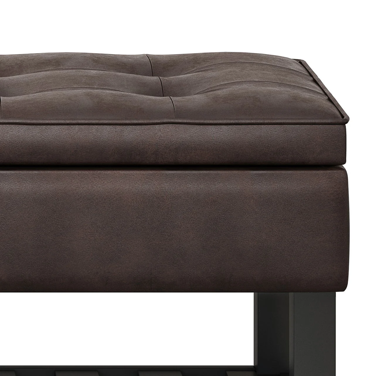 Cosmopolitan - Storage Ottoman Bench With Open Bottom - Image 26