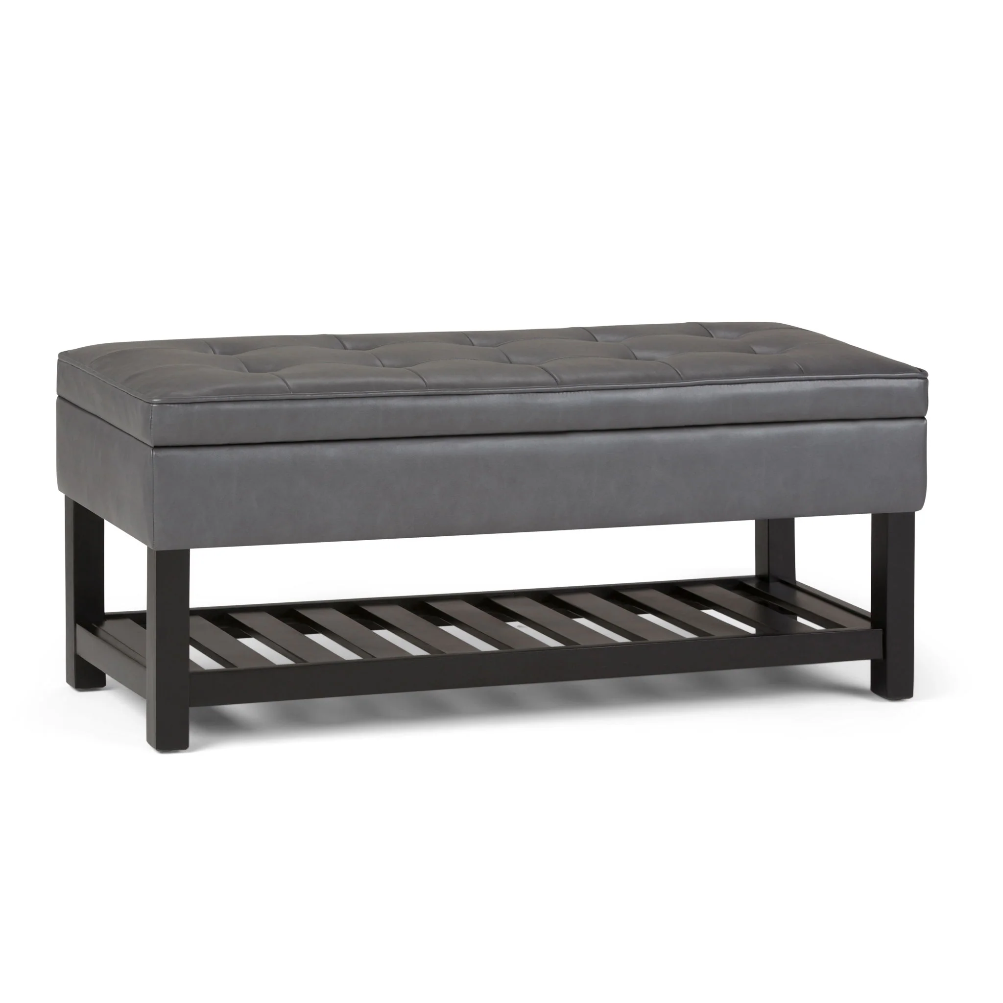 Cosmopolitan - Storage Ottoman Bench With Open Bottom - Image 3