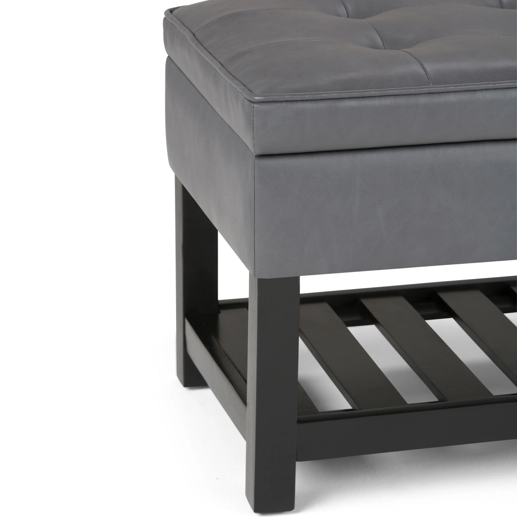 Cosmopolitan - Storage Ottoman Bench With Open Bottom - Image 34