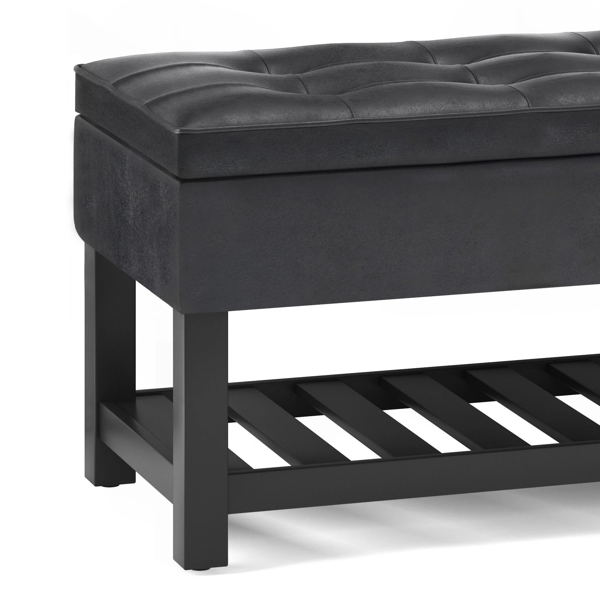 Cosmopolitan - Storage Ottoman Bench With Open Bottom - Image 45