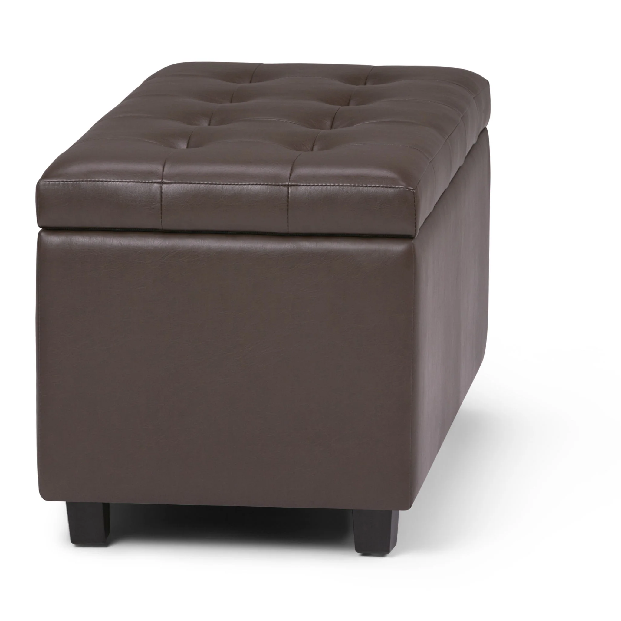 Cosmopolitan - Storage Ottoman - Chocolate Brown - Image 10