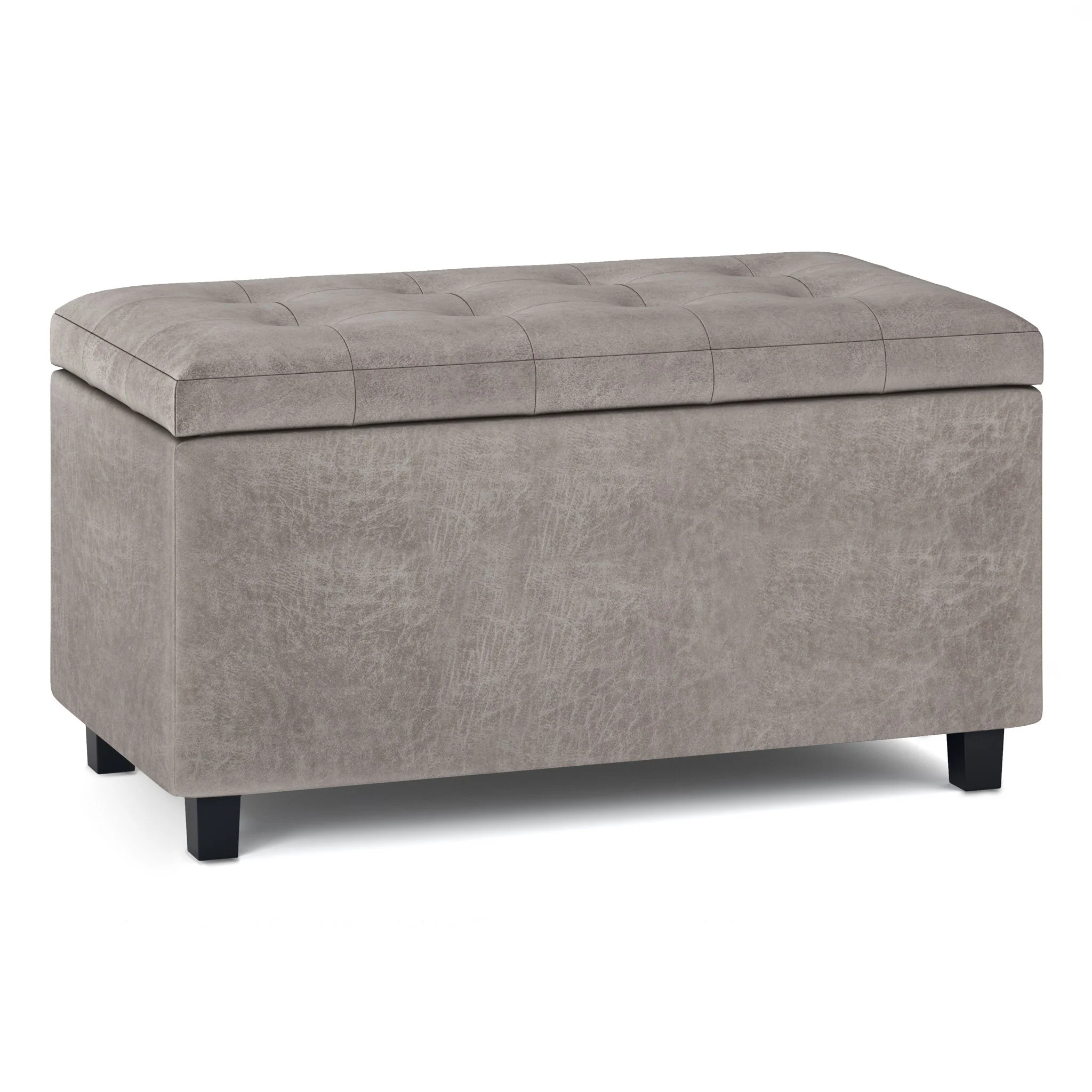 Cosmopolitan - Upholstered Storage Ottoman - Image 2