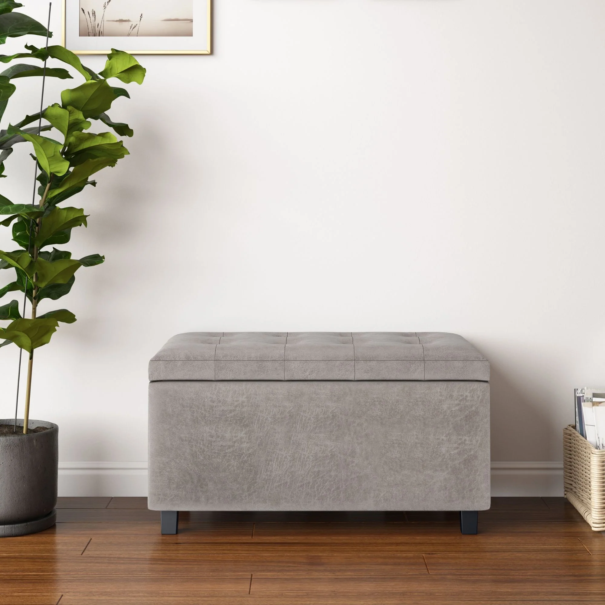 Cosmopolitan - Upholstered Storage Ottoman - Image 71