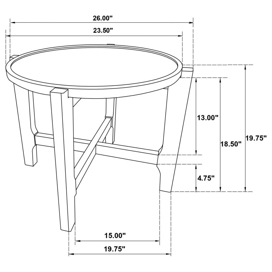 Cota - Solid Wood Coffee And End Table Set - Image 21