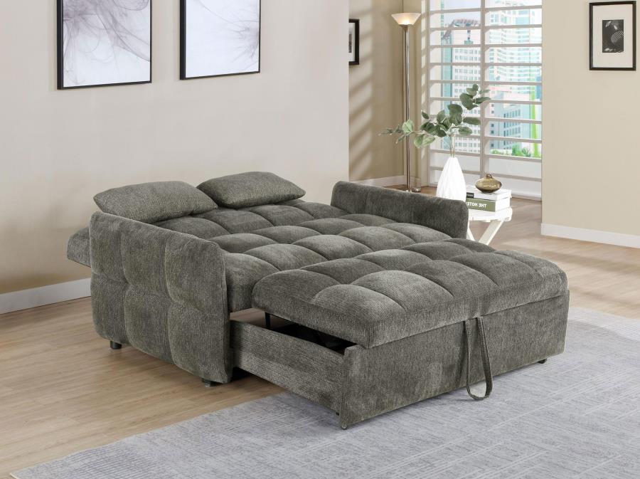 Cotswold - Upholstered Convertible Sleeper Sofa Bed - Image 8