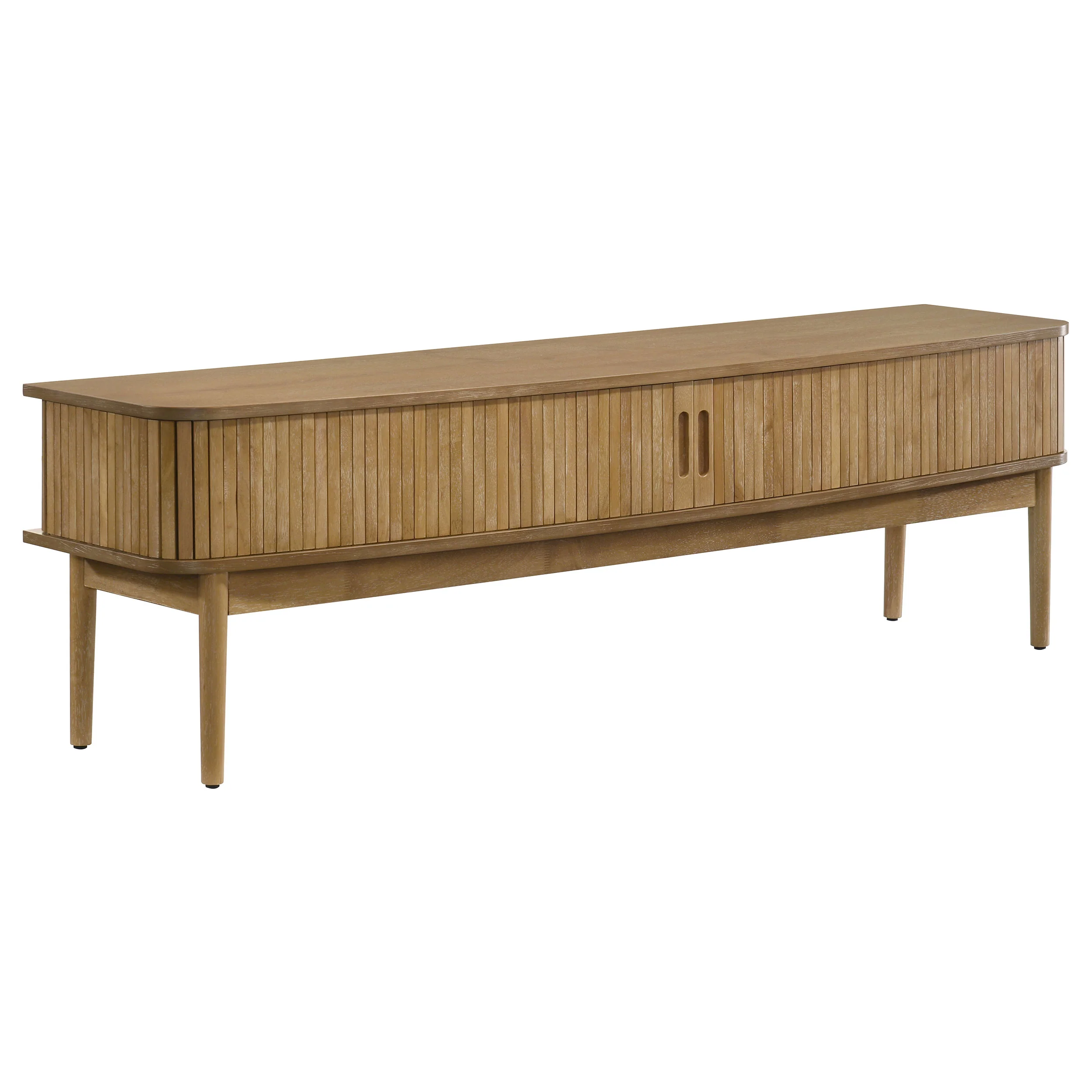 Croyden - 71" TV Stand Media Console - Weathered Natural - Image 15