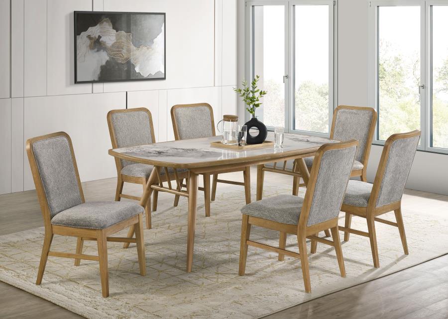 Croyden - Dining Side Chair (Set of 2) - Gray / Weathered Natural - Image 14