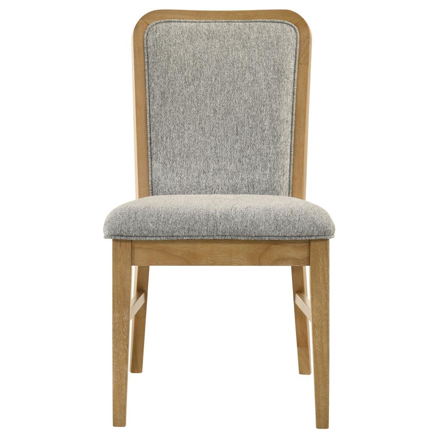 Croyden - Dining Side Chair (Set of 2) - Gray / Weathered Natural - Image 4